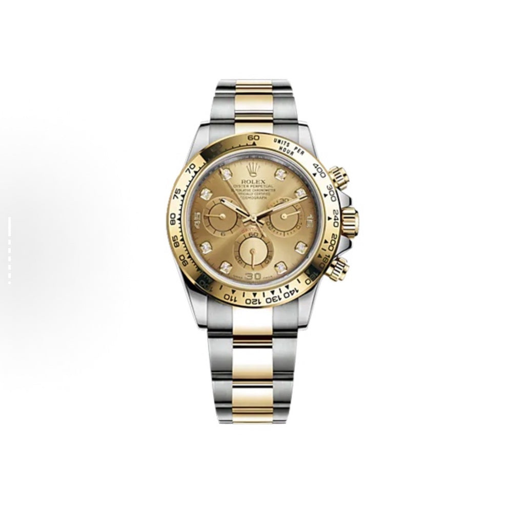 27.olex Universe Model Daytona Ceramic Circle Black Steel White Panda 40 Dial Mechanical Men's Watch