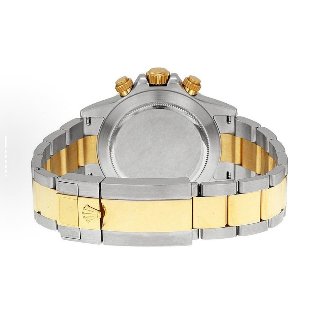 27.olex Universe Model Daytona Ceramic Circle Black Steel White Panda 40 Dial Mechanical Men's Watch