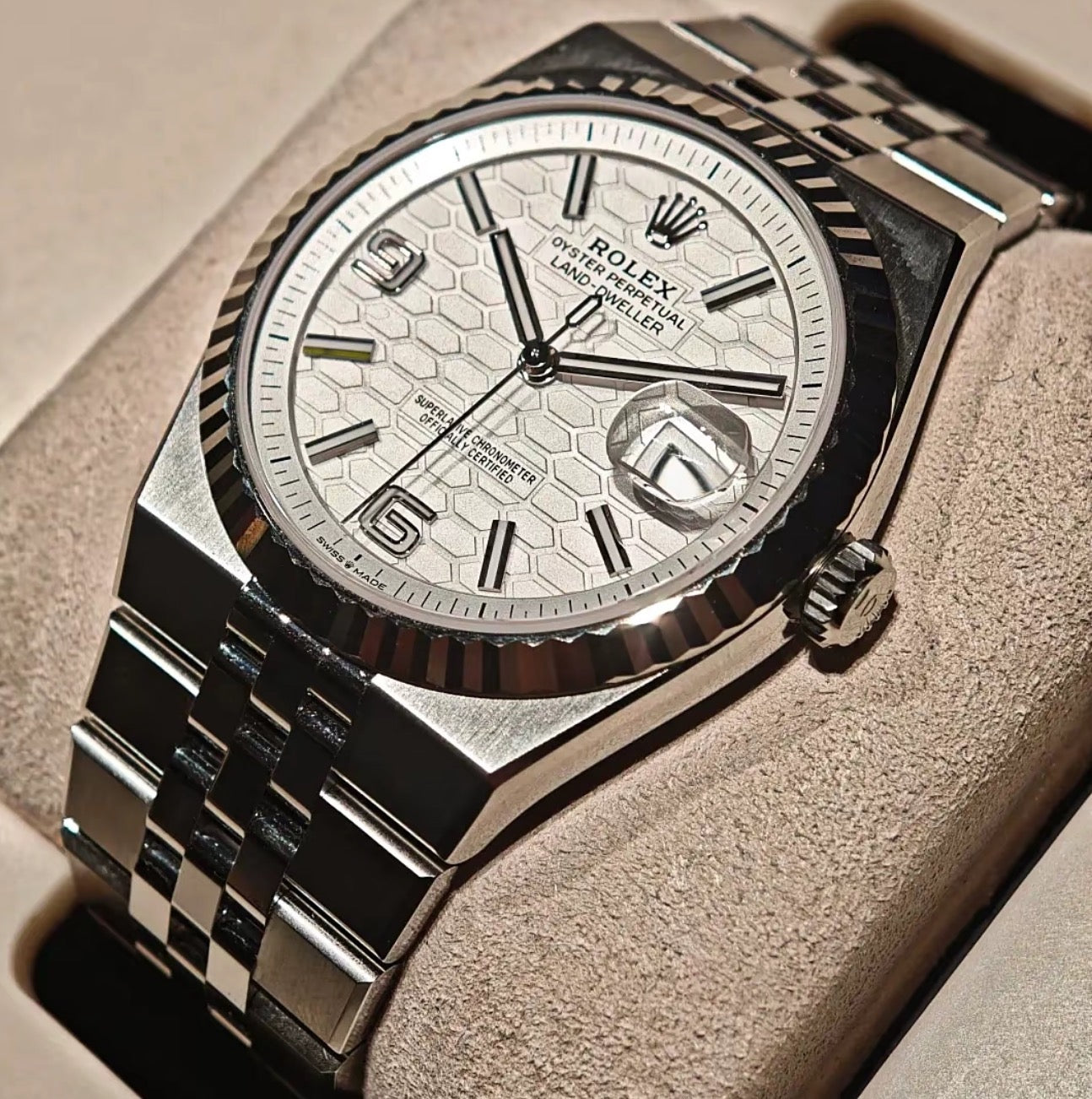 29.Rolex's 25 Year New Land Cruiser Series Swiss Watch Men's Night Light Fashion Automatic Mechanical Men's Watch