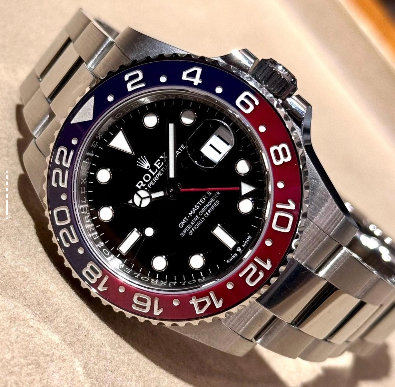 33.Rolex Greenwich II Coke Circle Automatic Mechanical Men's Watch Worldwide