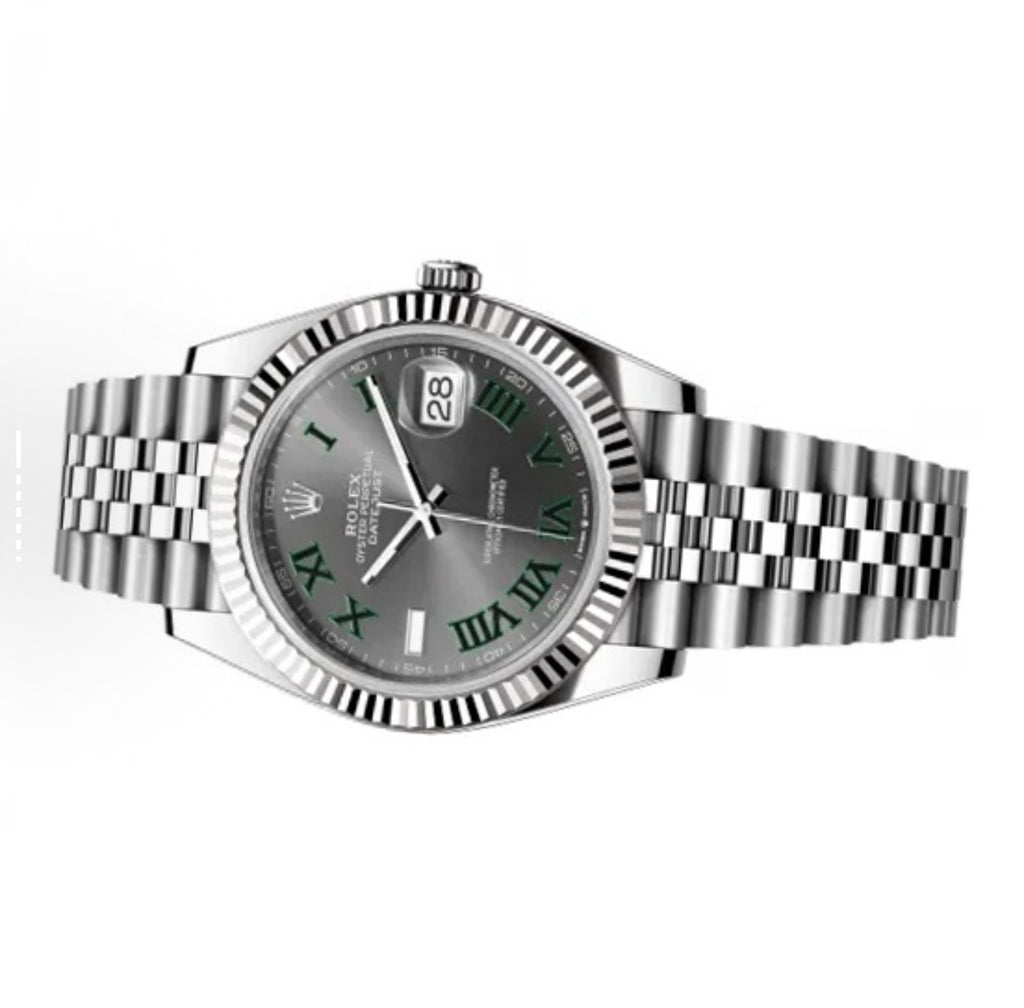 35.Rolex Logbook Series 36mm Automatic Mechanical Steel Strip Neutral Women's Watch