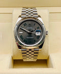 35.Rolex Logbook Series 36mm Automatic Mechanical Steel Strip Neutral Women's Watch