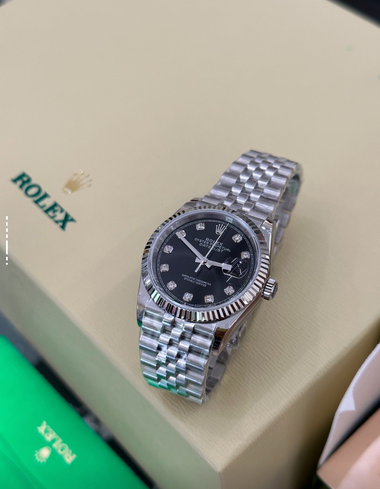 36.Rolex Swiss Watch Logbook Series Movement Consumption Constant Motion Fully Automatic Mechanical Watch