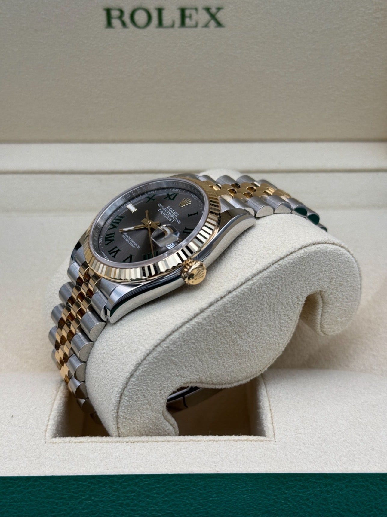 40.Swiss Watch Logroom 18K Gold Automatic Mechanical Watch for Men