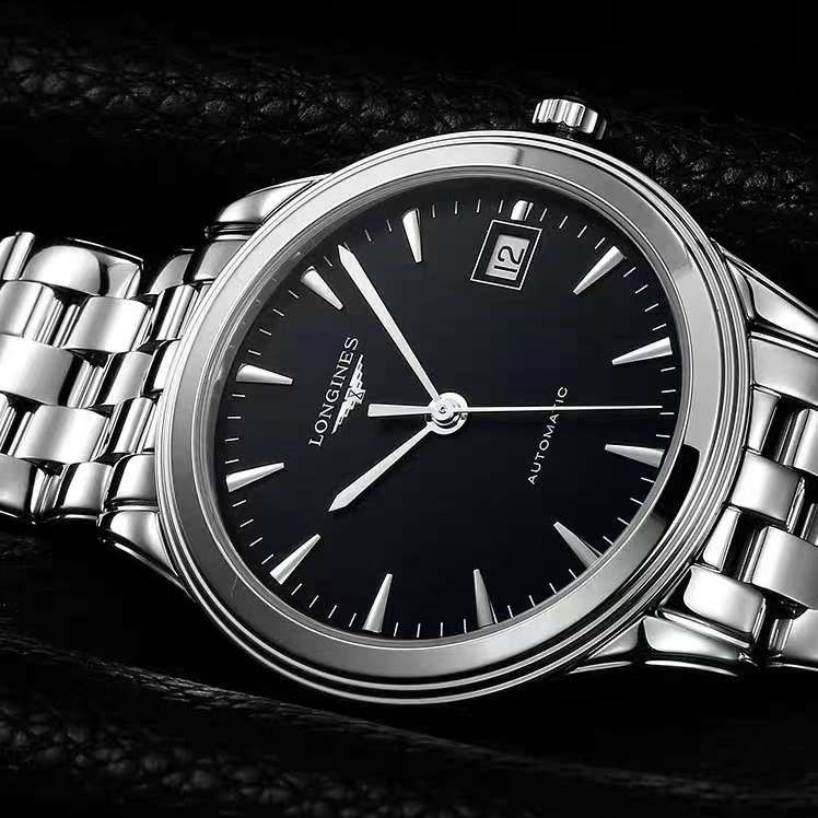 41 Swiss genuine Longines military flag series watch, automatic mechanical men's watch, model L4.984.4.92.6