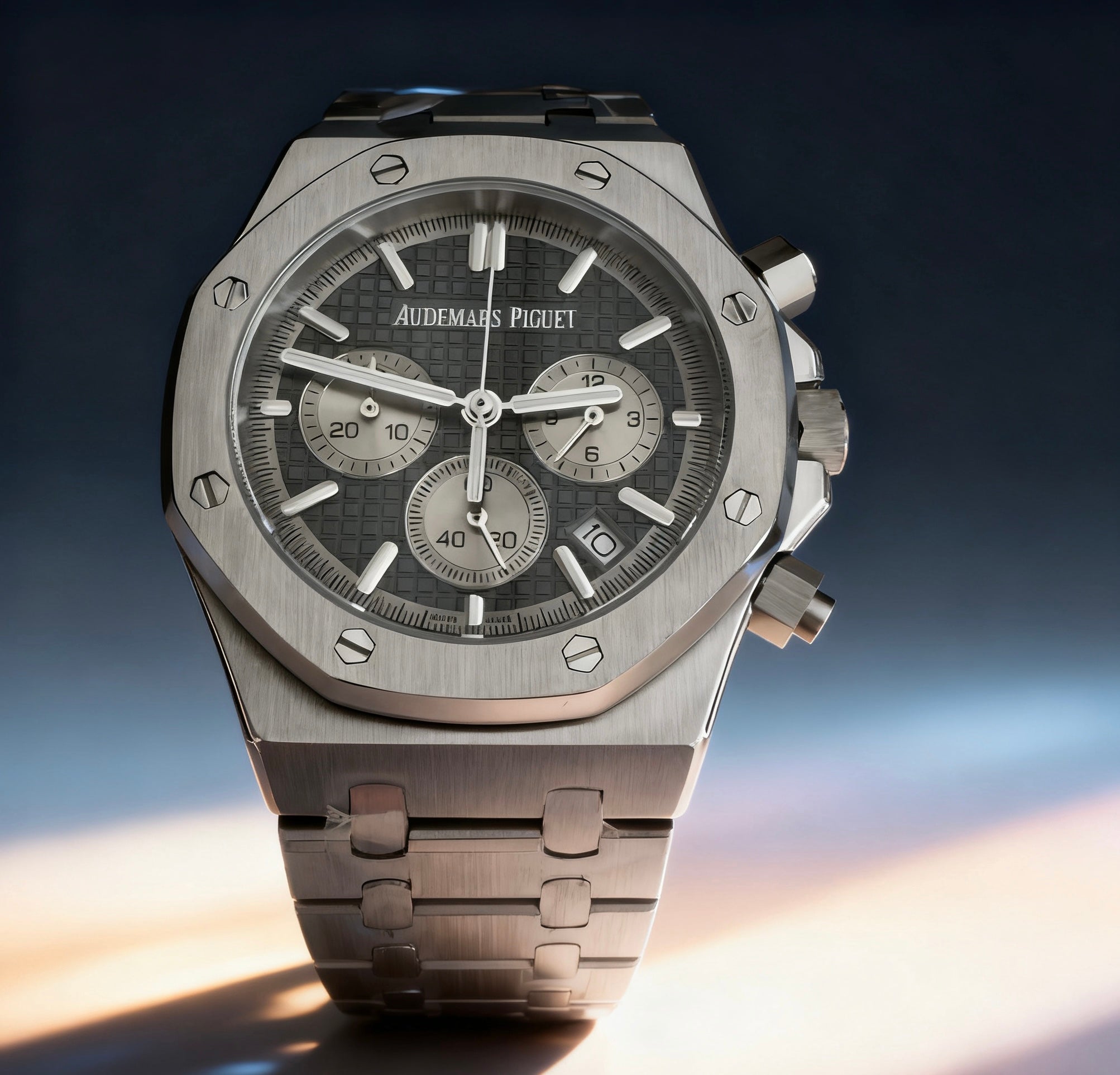 4.POEDAGAR Swiss brand mechanical style men's multifunctional trendy watch waterproof luminous quartz steel strip