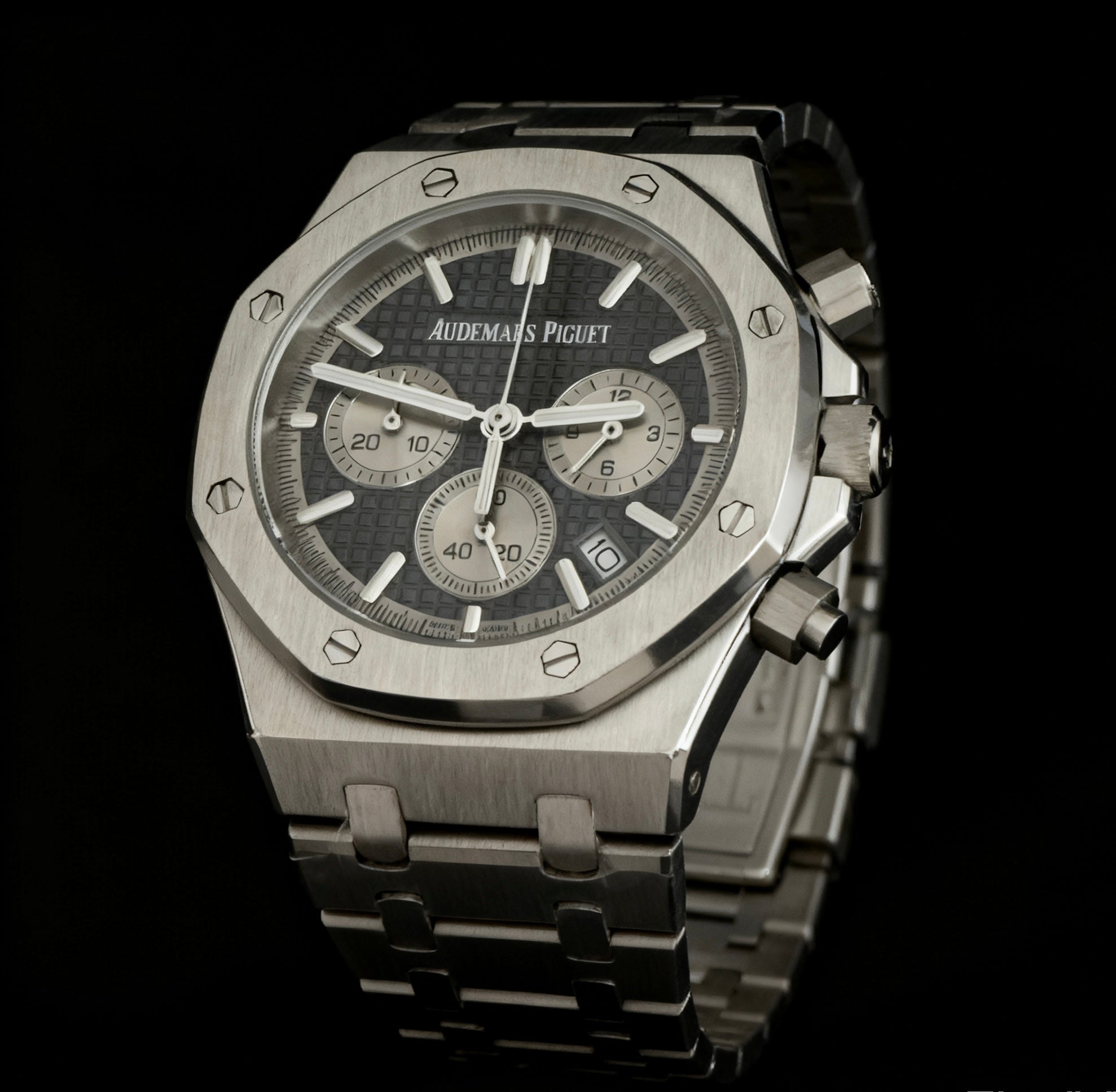 4.POEDAGAR Swiss brand mechanical style men's multifunctional trendy watch waterproof luminous quartz steel strip