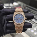 54 AP Audemars Piguet Royal Oak 33 Rose Gold Quartz Women's Watch