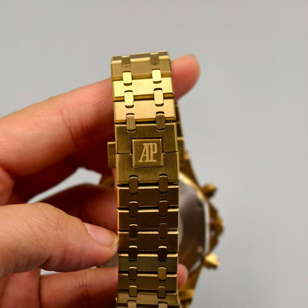 72 AP Audemars Piguet Royal Oak 41mm Gold Automatic Waterproof Mechanical Men's Watch