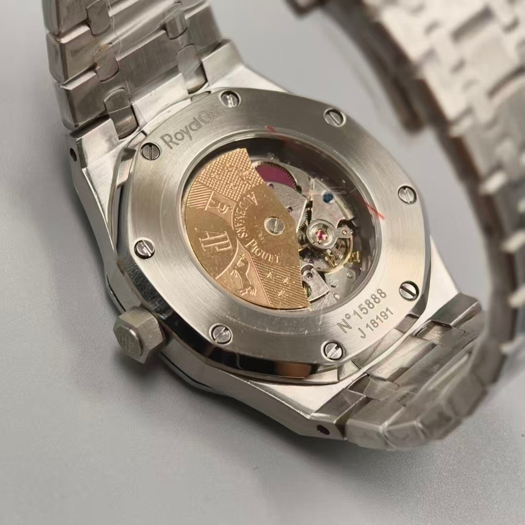 75 AP Audemars Piguet Royal Oak Series High-End Watch 41mm Case Diameter, Stainless Steel, Automatic Mechanical