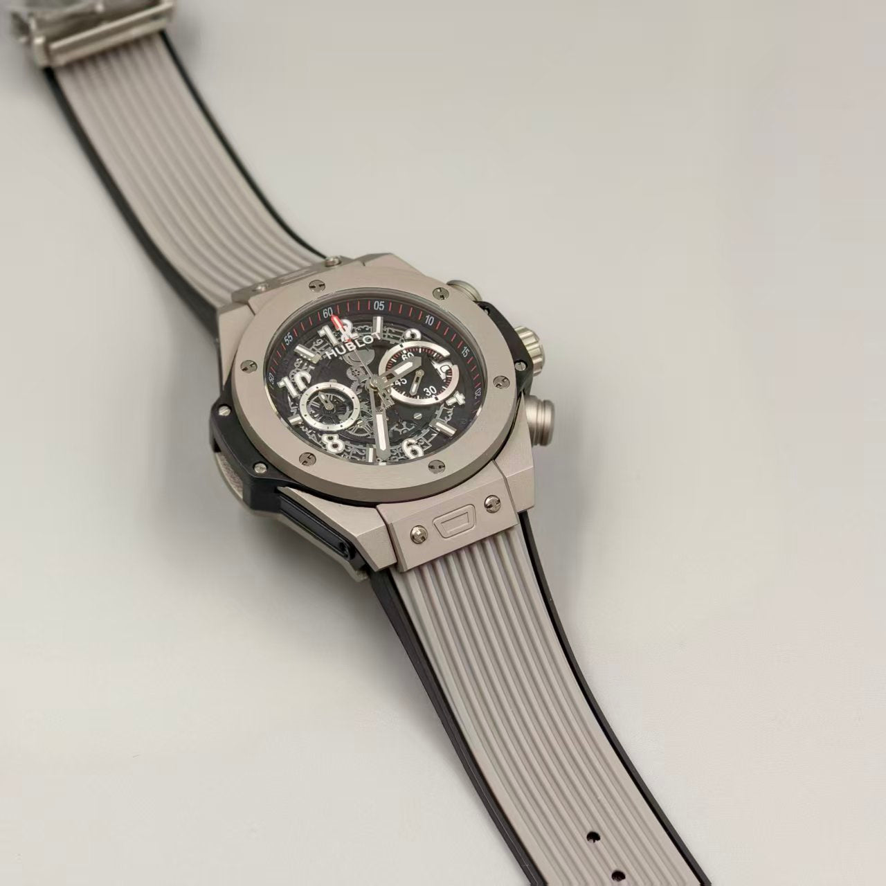 76 HUBLOT Big Bang Series UNICO Titanium Gray Ceramic Watch