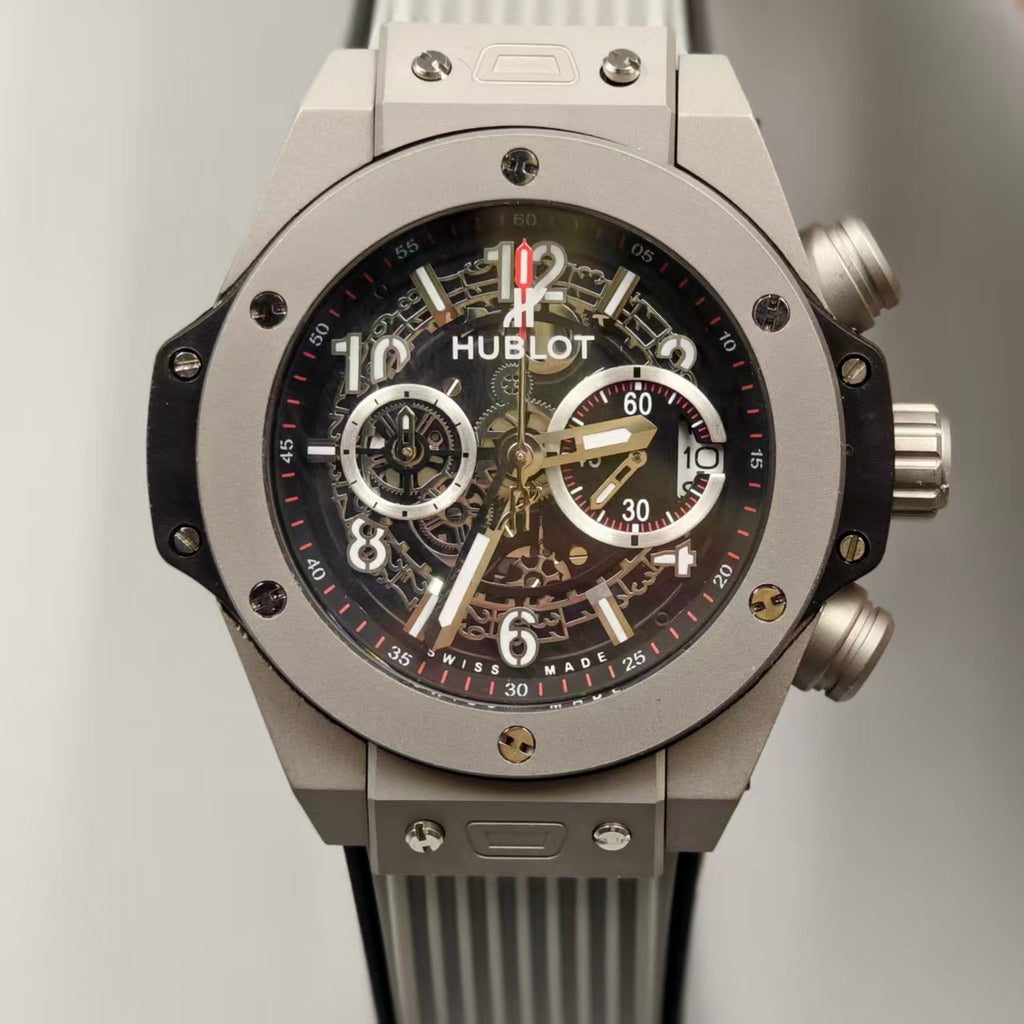 76 HUBLOT Big Bang Series UNICO Titanium Gray Ceramic Watch