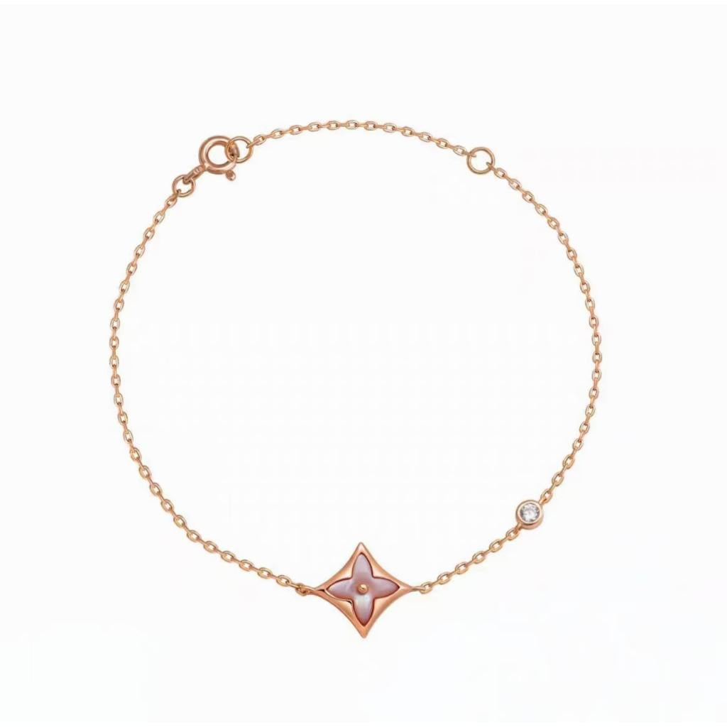 13 18K rose gold hand + women's Russian 585 gold + still trendy + new product with female head.