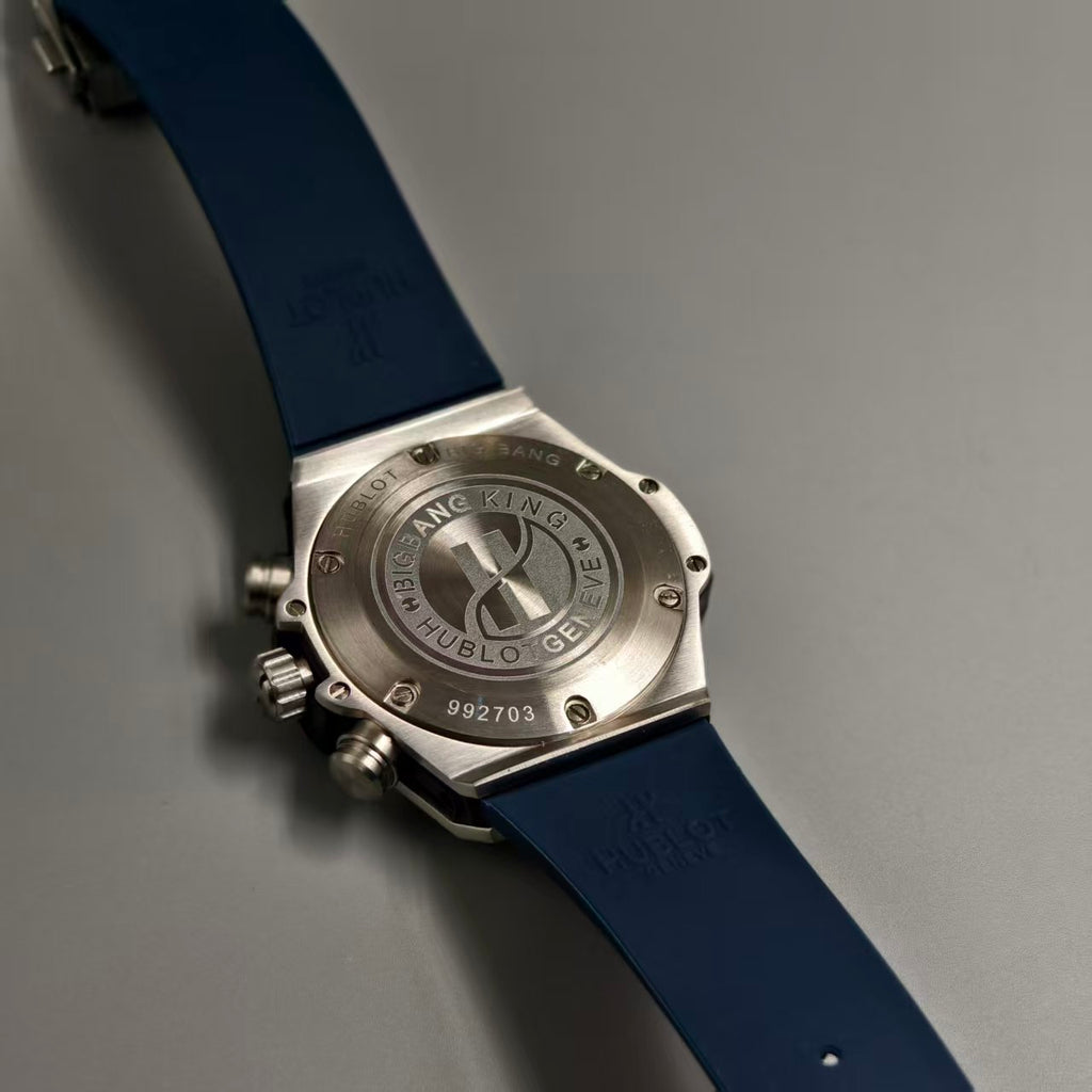 79 HUBLOT Big Bang Series UNICO Titanium Blue Ceramic Watch