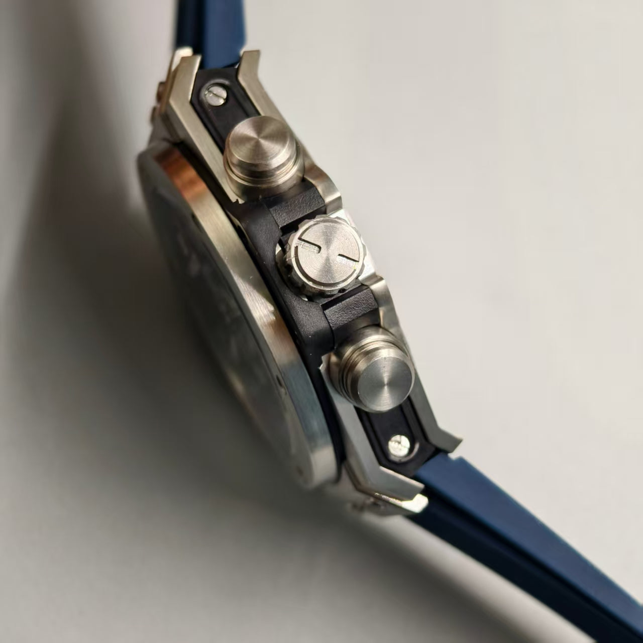 79 HUBLOT Big Bang Series UNICO Titanium Blue Ceramic Watch